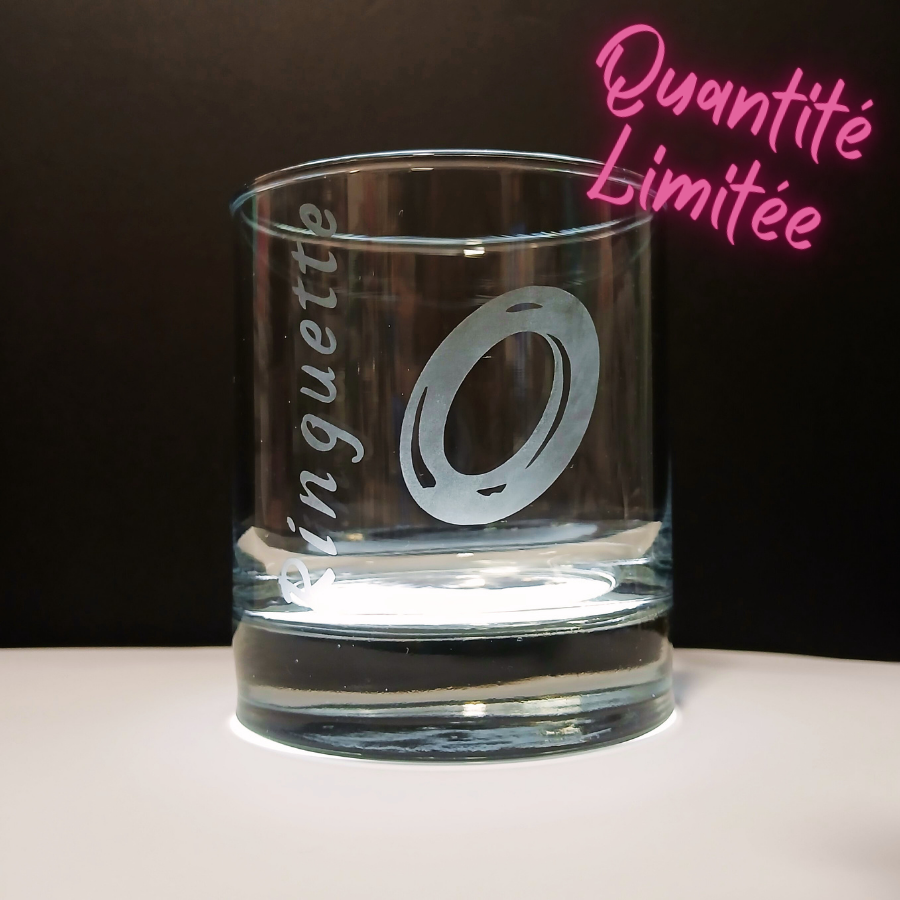 Verre gravé Ringuette