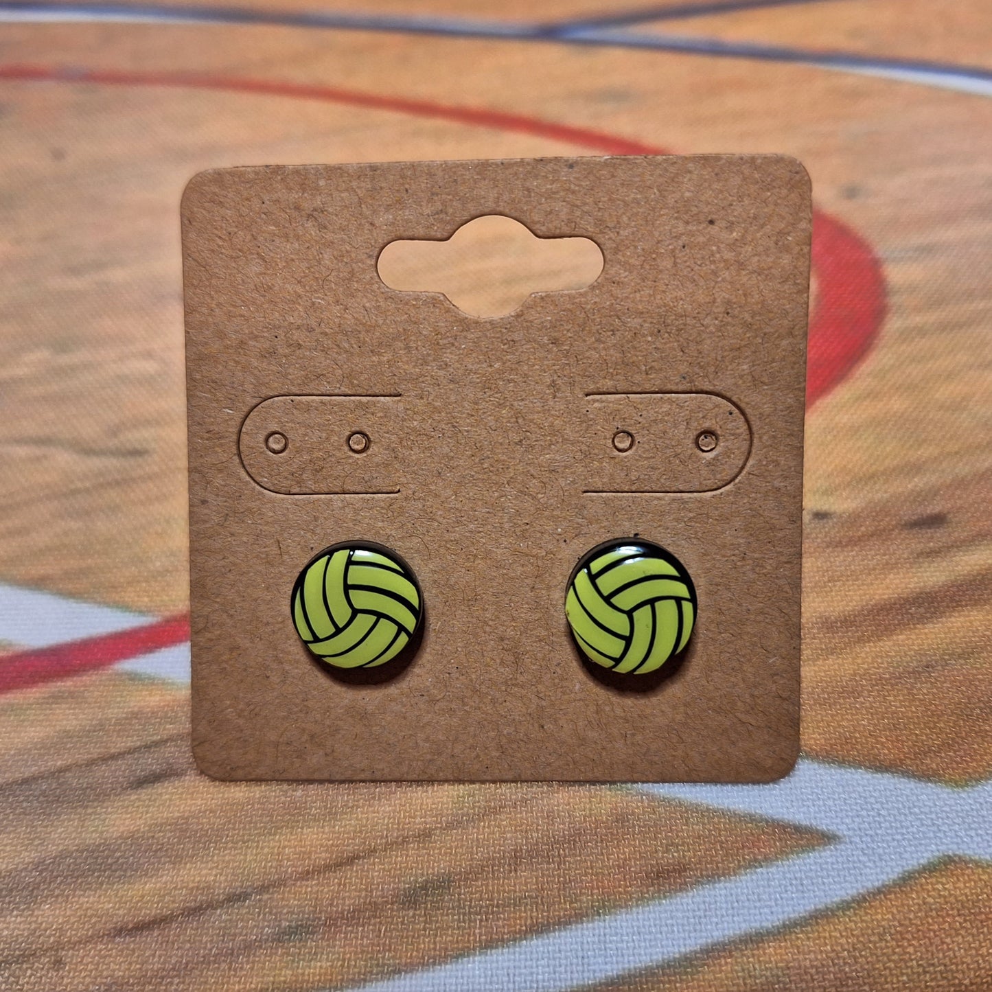 Boucles d'oreilles - Ballon Volleyball