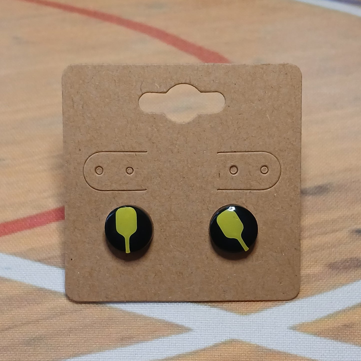Boucles d'oreilles - Raquette Pickleball