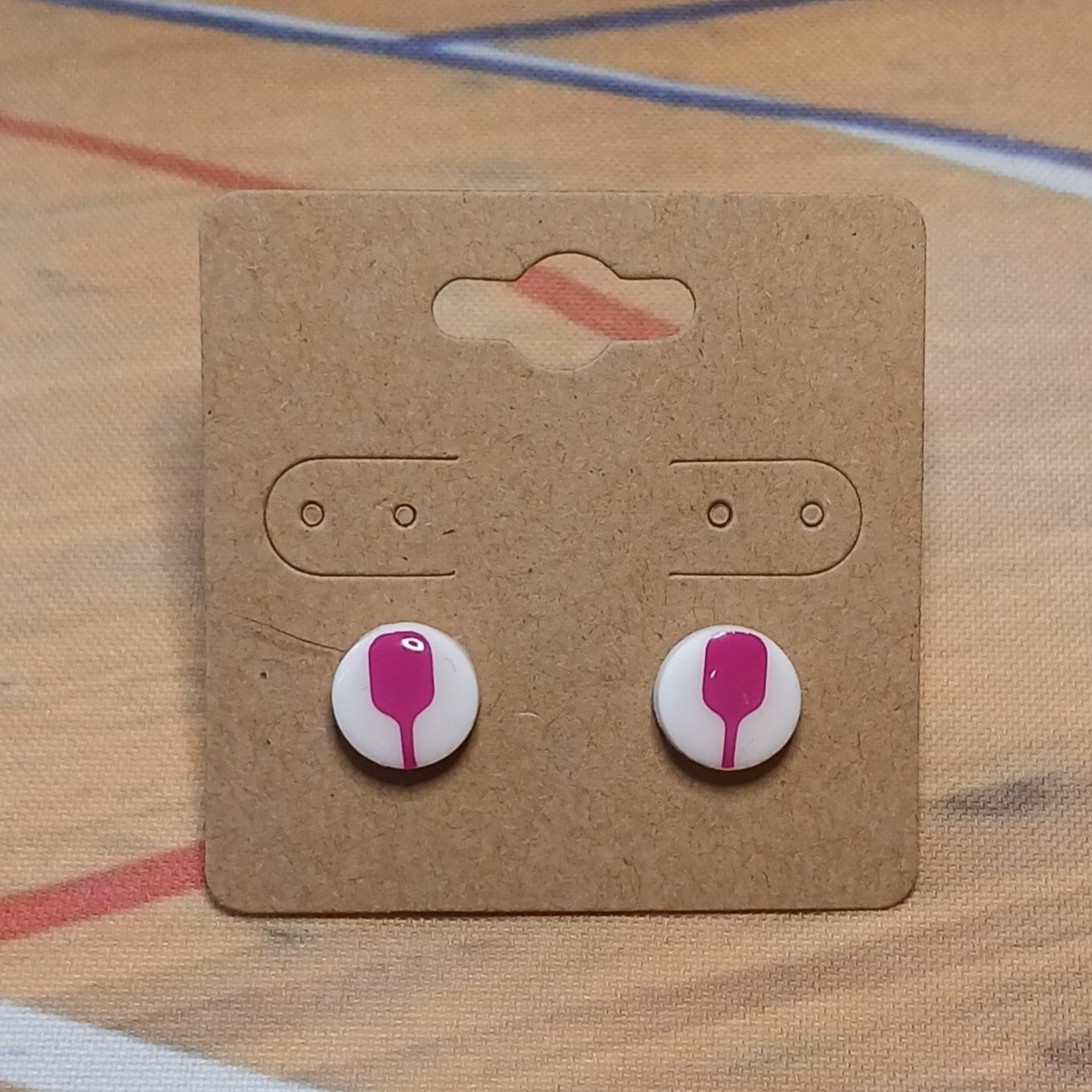 Boucles d'oreilles - Raquette Pickleball