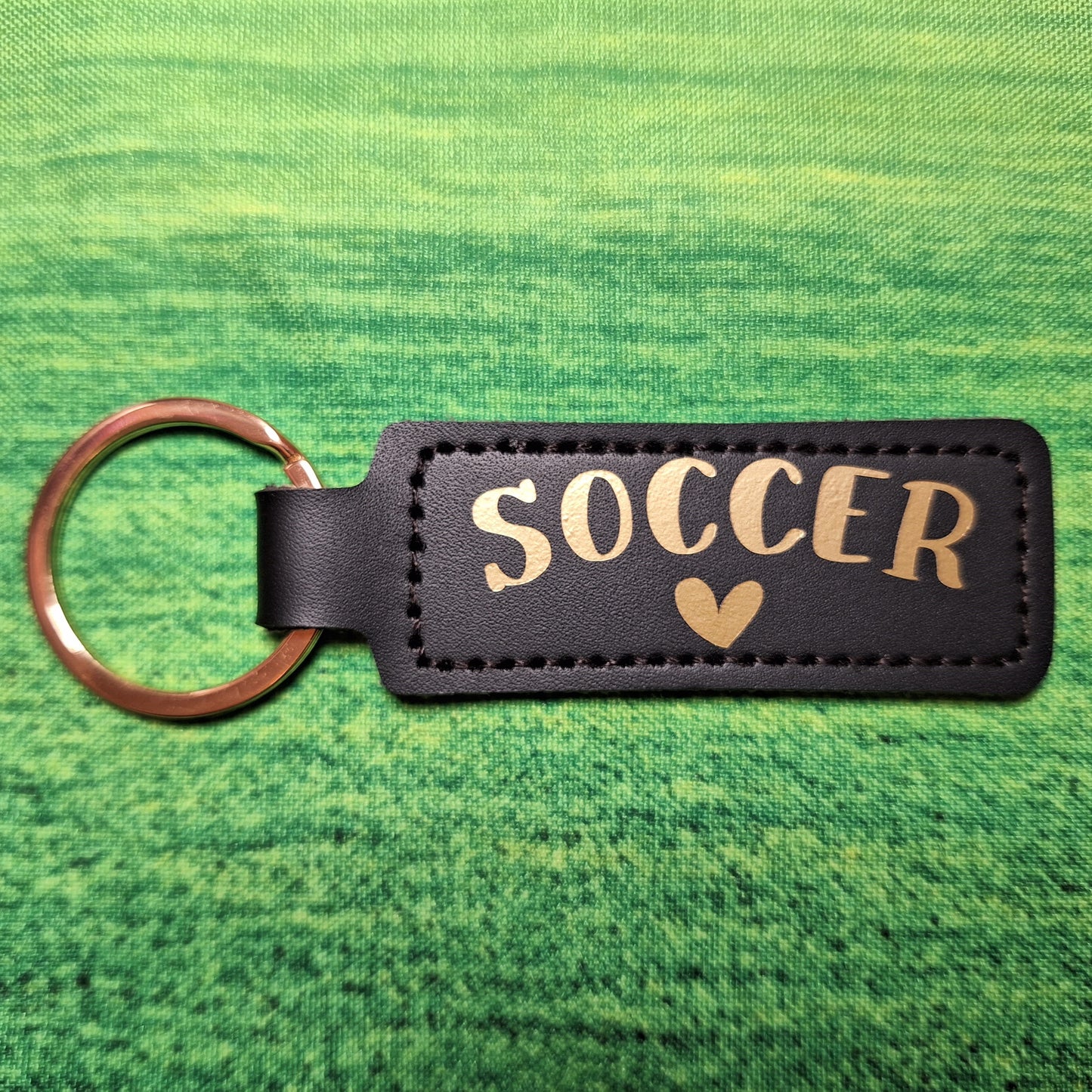 Porte-clé - Soccer & coeur