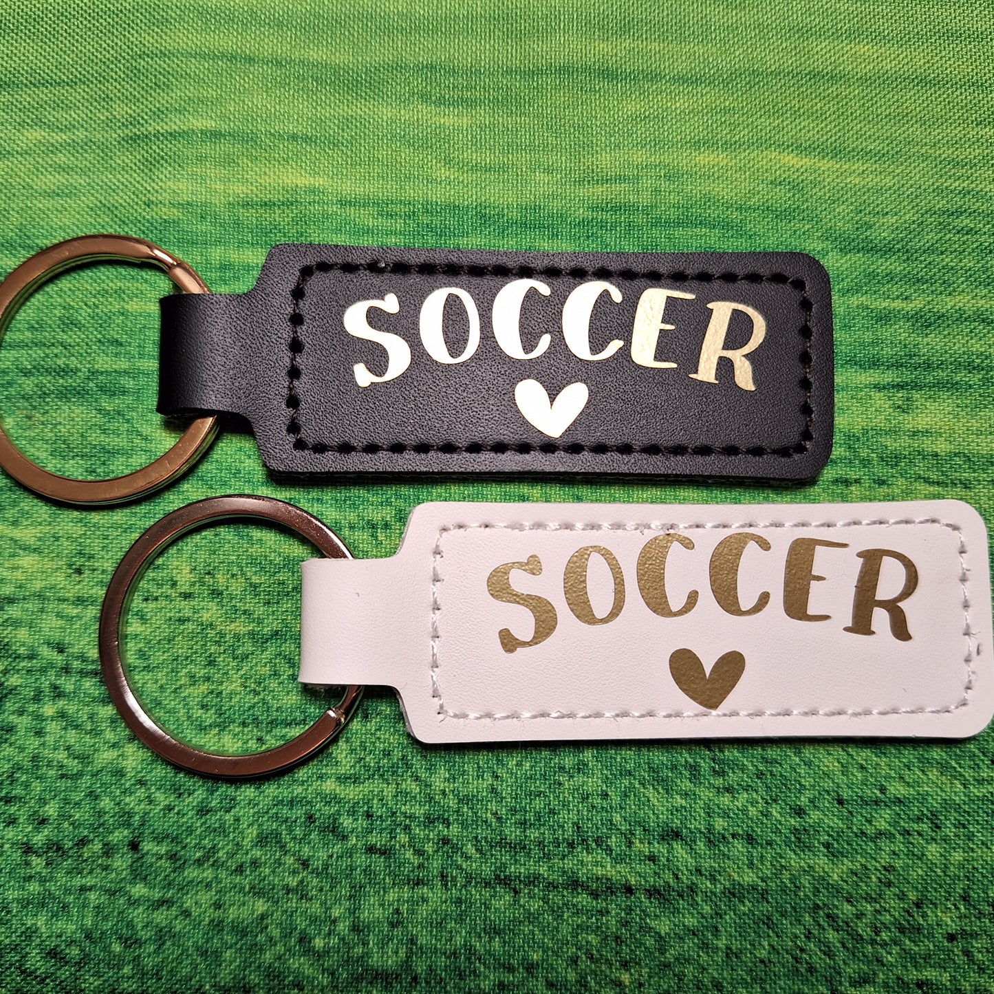Porte-clé - Soccer & coeur