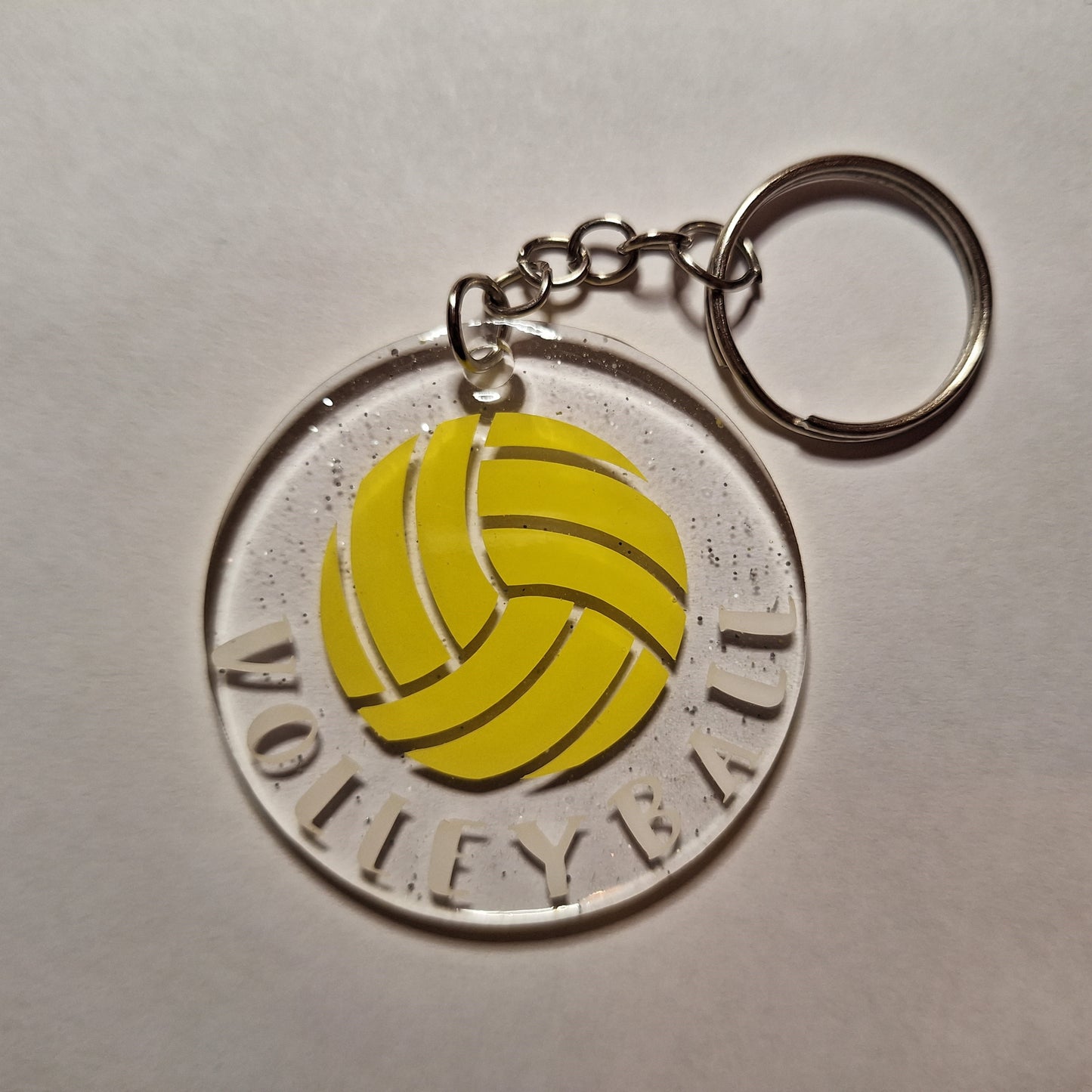 Porte-clés acrylique - Volleyball ballon