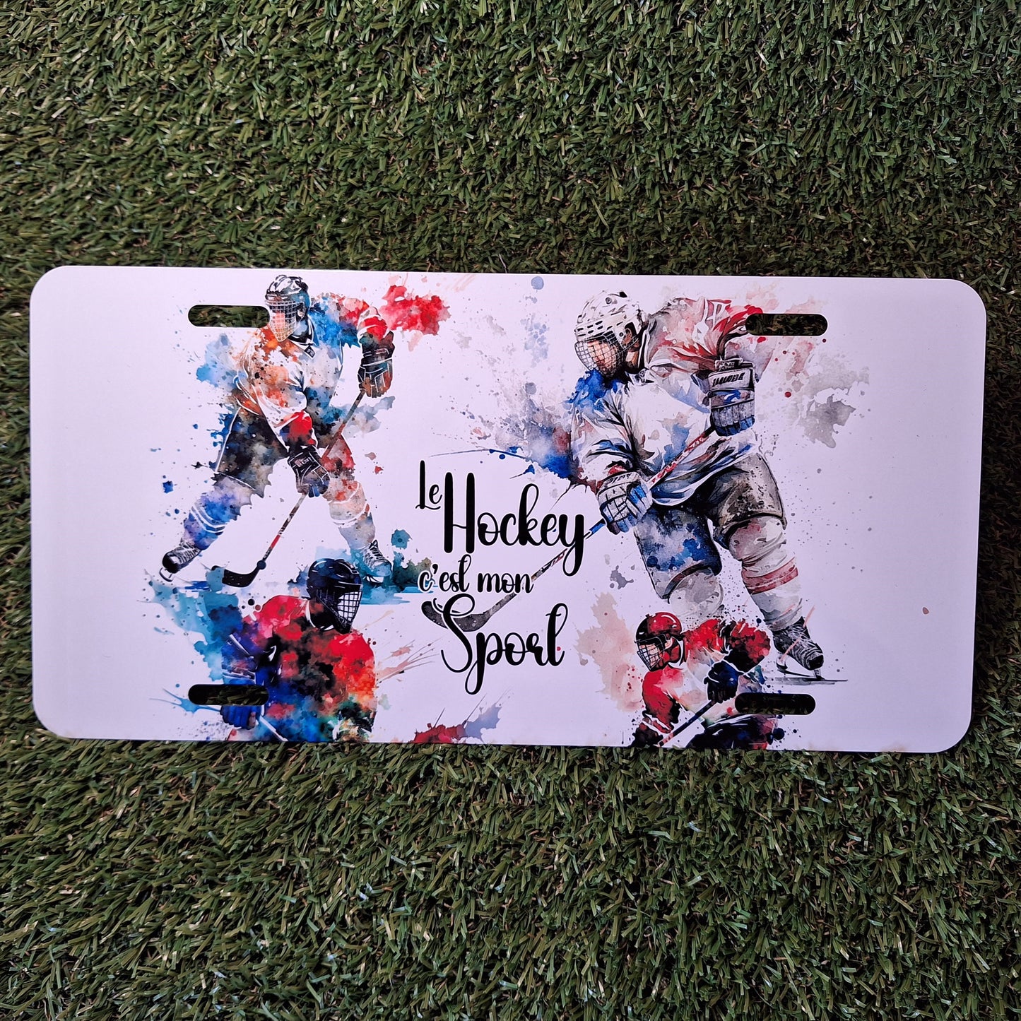 Plaque décorative - Le Hockey c'est mon sport