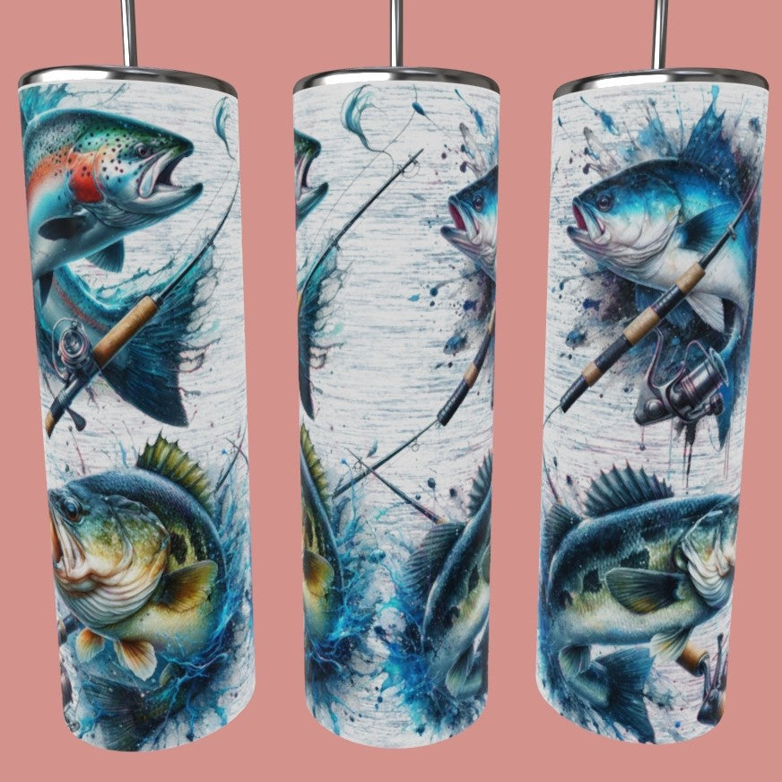 Gobelet - Poissons & Cannes