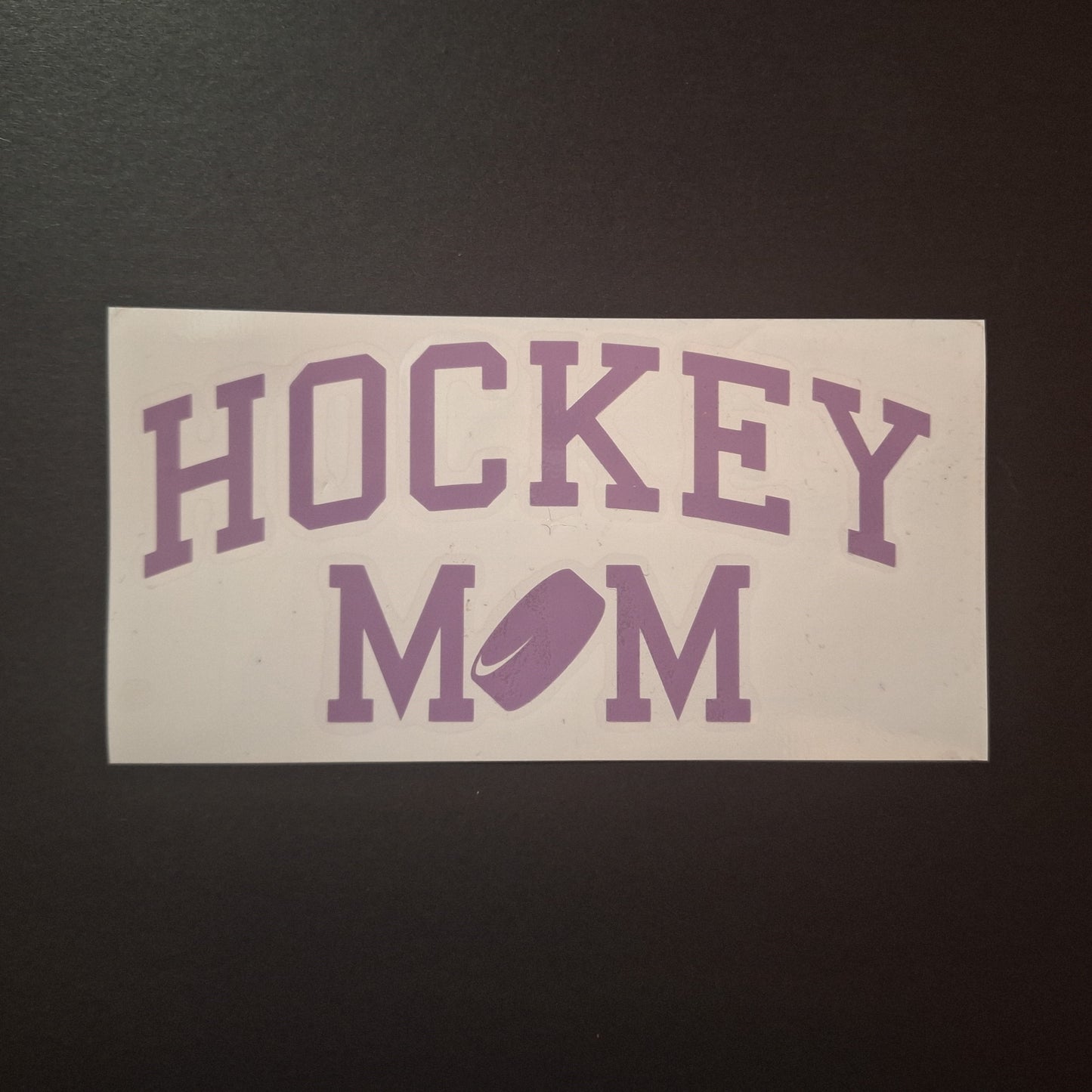 Vinyle autocollant voiture - Hockey Mom rondelle