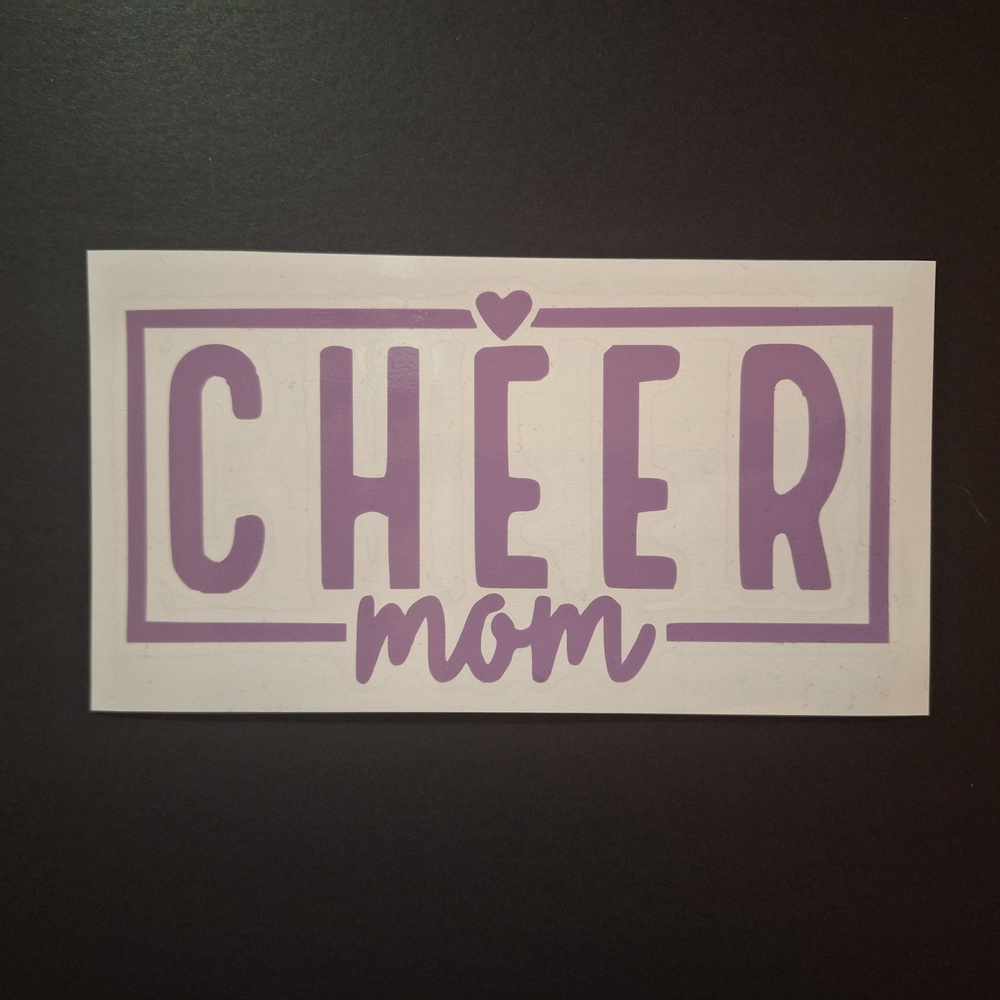Vinyle autocollant voiture - Cheer Mom