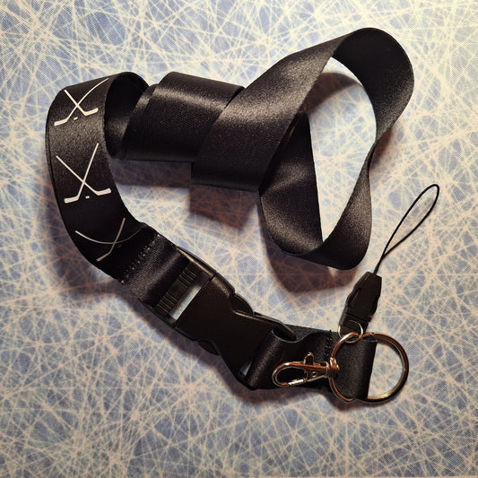 Porte-clés - Porte-badge - Bâtons Hockey