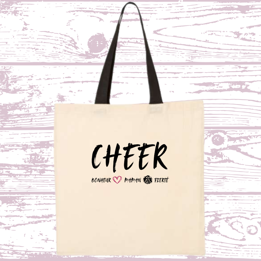 Sac toile de coton - Cheer maman