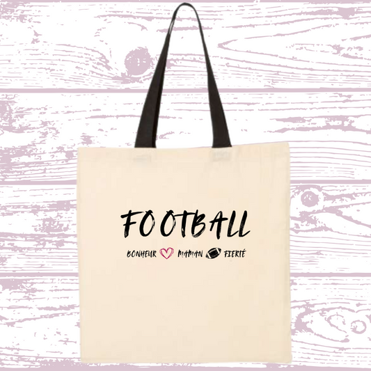 Sac toile de coton - Football maman