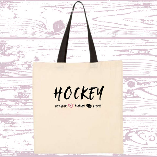 Sac toile de coton - Hockey maman