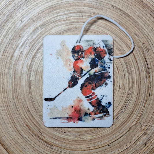 Sent-bon de voiture - Joueur Hockey