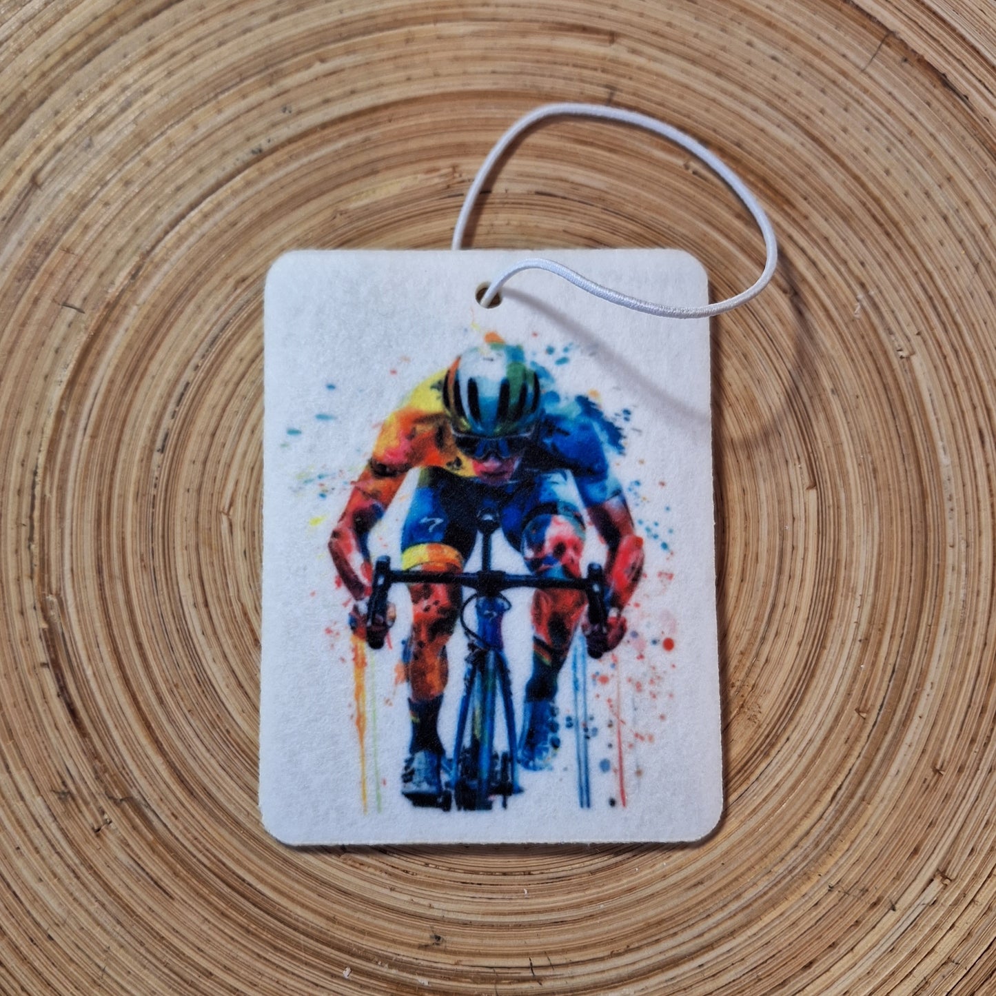 Sent-bon de voiture - Cycliste