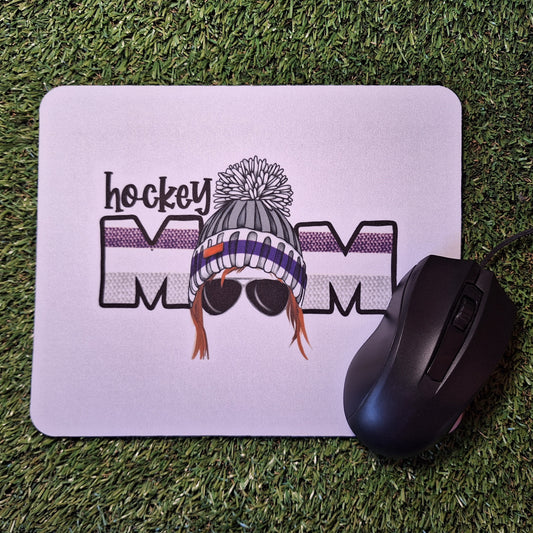 Tapis de souris - Hockey Mom avec tuque