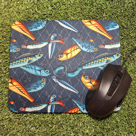 Tapis de souris - Leurres à pêche
