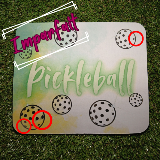 Tapis de souris - Balles Pickleball IMPARFAIT
