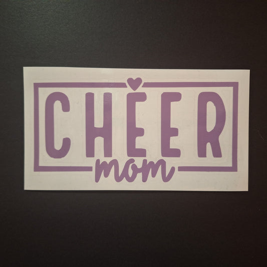 Vinyle autocollant voiture - Cheer Mom