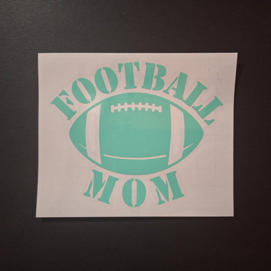 Vinyle autocollant voiture - Football Mom
